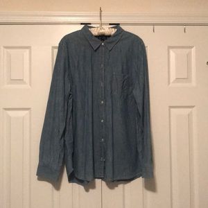 GAP denim button down